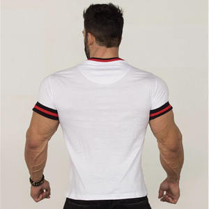 Camiseta Deportiva Informal de Algodón para Gimnasio, Talla Grande, Corte Regular para Hombre, Manga Larga, Tejido Satinado de Secado Rápido, Venta al Por Mayor - Product Image 4