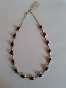 สร้อยคอโกเมน925เงินสเตอร์ลิงวินเทจหรูหราเครื่องประดับที่ดีสำหรับงานแต่งงานงานหมั้นวันครบรอบงานปาร์ตี้ - Product Image 2