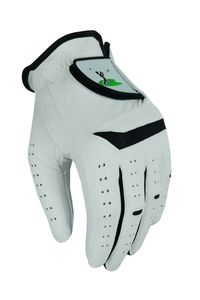Guantes de Golf de Piel Sintética Cabretta con Logotipo Personalizado OEM, Nuevo Diseño Transpirable, Piel de Oveja Genuina, para Mano Izquierda, Material PU - Product Image 3