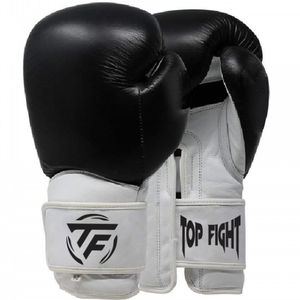 Vente chaude Bonne qualité Gagnant Gants de boxe à lacets Logo personnalisé Gagnant Peau de vache Adultes Compétition Formation Gants de boxe - Product Image 1