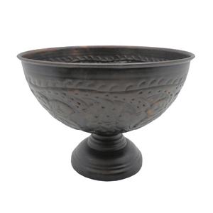 Hot Selling Dinnerware Bronze Coated Iron Round <b>Salad</b> Metal <b>Bowls</b> Mixing <b>Serving</b> Fruit Soup <b>Bowl</b> For Restaurant - Product Image 1