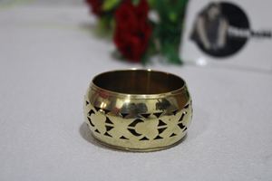 Tradnary-anillos de oro para servilletas, para decorar tu mesa, fiestas, eventos, soporte para servilletas, Exportación de la India - Product Image 2