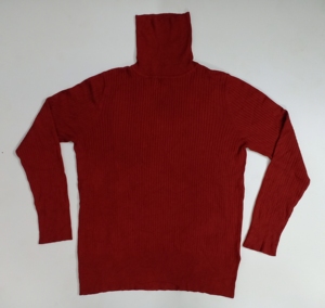 Pull-over col roulé décontracté pour femme, marque Overrun Apparel, tricot à manches longues, lot de stock du Bangladesh - Product Image 1