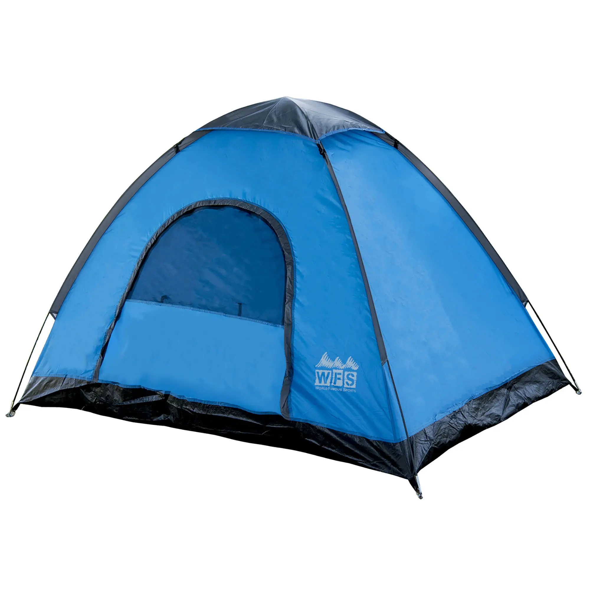 Wfs coruja creek 2 pessoas barraca de acampamento com mosca de chuva, azul