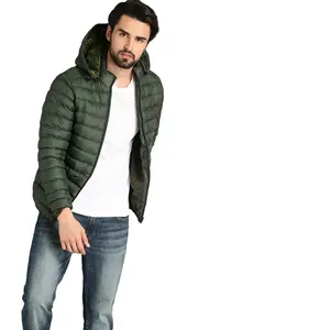 fancy padding quilted New arrival premium coat leather padded jackets for men manufacture from Bangladesh
