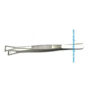 Pince à dissection de tissus Duval en acier inoxydable de haute qualité mâchoire 10mm 14.5cm Fabricant et exportateur d'instruments chirurgicaux - Product Image 1