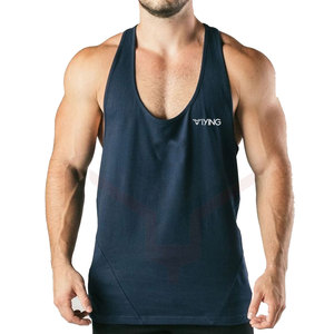 Wholesale Custom Polyester <b>Mens</b> Gym Tank Top Fitness Sports <b>Singlets</b> Bodybuilding Style Summer Training Clothing Print - Product Image 1