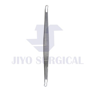 Parte superior de nuestra producción Extractor de comedones Schamberg de acero inoxidable Regular, 1 extremo pellizcado, 1 extremo cuadrado - Product Image 2