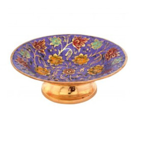 Tazón de fruta de latón, vajilla de la mejor calidad, cuenco de almacenamiento hecho en India con acabado dorado - Product Image 6
