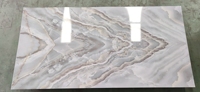 Nuevo Panel de Revestimiento de Pared de PVC 3D Decorativo Translúcido para Techo, Acrílico con Efecto Mármol UV de 3mm