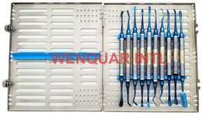 Kit de elevador Dental para dentistas, 10 piezas, elevador de implante de acero inoxidable de alta calidad - Product Image 2