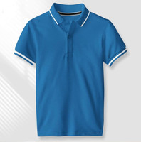 Vente en gros d'uniforme de polo à la mode Tissu piqué 100% coton