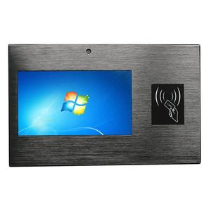 NFC okuyucu ile CPU J1900Ghz dört çekirdekli duvara monte dokunmatik ekran gömülü Panel Pc - Product Image 1