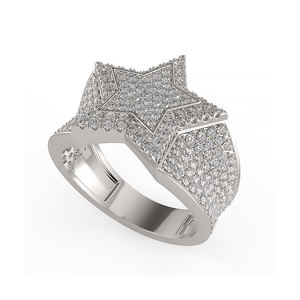 พร้อมส่ง10K ทองคำแท้เพชรธรรมชาติแฟชั่นการออกแบบซื้อในราคาที่ดีจากมหาราษฏระ - Product Image 1