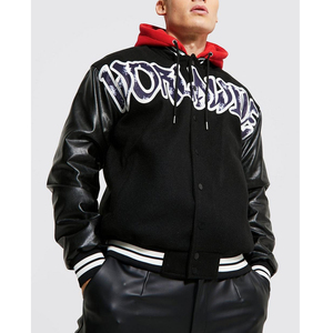 Veste d'expérimentation en cuir léger pour hommes, costume d'extérieur de haute qualité avec Logo sur mesure - Product Image 3