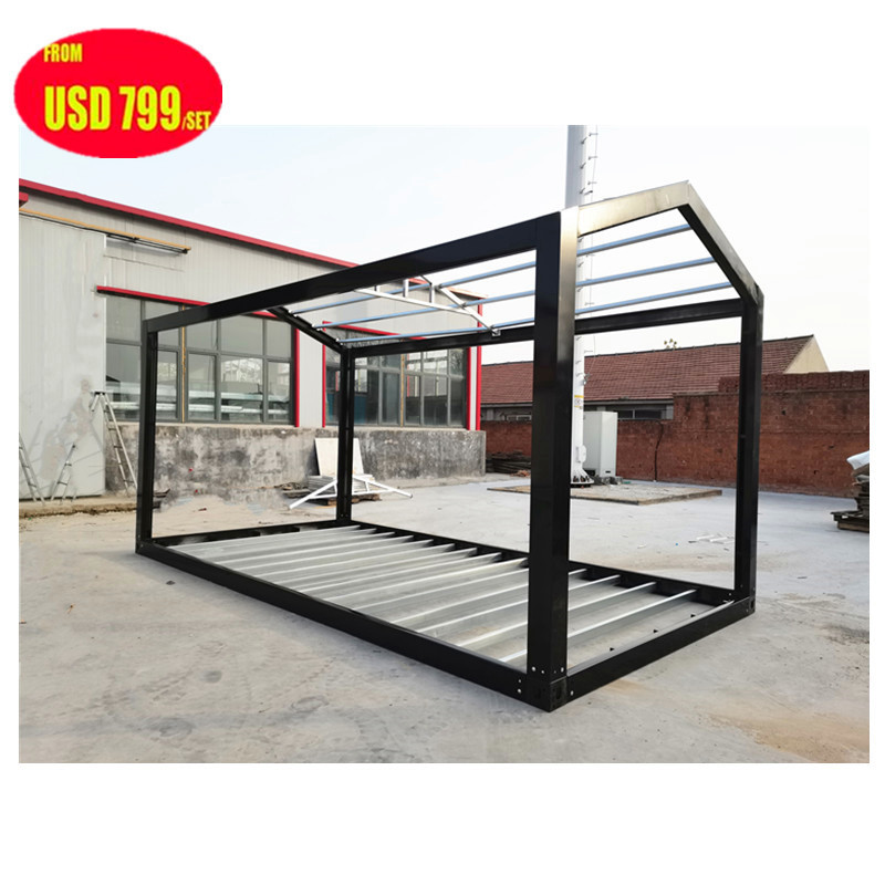 Khung Xếp Gọn Gấp Gọn Dễ Mang Đi Cho Khách Khung Container Vận Chuyển Văn Phòng Tiền Chế 20 Ft Thiết Kế Nhà Nhỏ