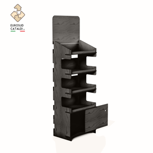 Espositore in legno di qualità superiore Made in Italy in compensato completamente personalizzabile a colori e stampato UV. - Product Image 4
