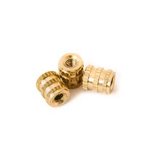 High Quality OEM Brass <b>Insert</b> Nut Round <b>Threaded</b> Cabinet Hardware Brass <b>Inserts</b> for Industrial Use Bulk Export India Supplier - Product Image 1