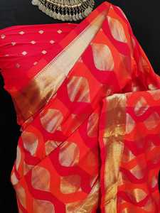 Saree en soie prêt à porter indien/sari kanchipuram saree en soie - Product Image 6