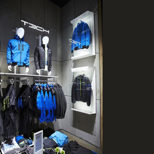 Bán buôn cửa hàng hiển thị trường hợp khung thép kệ cửa hàng Hiển thị lịch thi đấu cho Giày thể thao cửa hàng Phụ Kiện Đầy Đủ thiết lập kệ trưng bày - Product Image 4