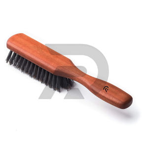 Prestige rasoir 1906 vente chaude en bois barbe brosse 100% poils de sanglier rasage Nylon matériel hommes soins personnels accessoire visage - Product Image 5
