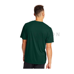 Chemise à manches courtes et col rond pour hommes, tissu imprimé OEM, drifit, osier, vente en gros, - Product Image 4