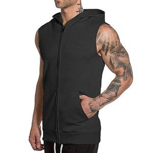 Men's 100% Cotton <b>Muscle</b> Gym <b>Vest</b> Bodybuilding Sport Running Curved Hem Tank Top - Product Image 6