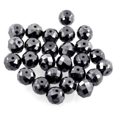 Shop 100% Natural Black Diamond Beads for Jewelry Customization
