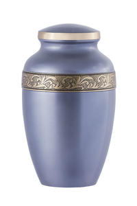 Cremation Urn for Human Ashes Handcrafted By Indian Artisans suitable for Niche Having a Capacity of 200 Lbs - Product Image 2