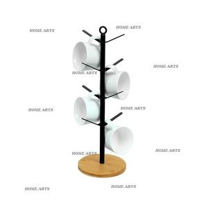 Porte-gobelet en métal de conception nouvelle en or rose, pour la maison et l'hôtellerie, présentoir à gobelets en verre par Home Arts - Product Image 6