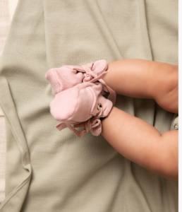 GOTS Certified Organic Cotton Baby Rib Booties Conjuntos de regalo informales para recién nacidos para usar productos para bebés - Product Image 5