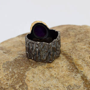 Vente en gros : Meilleures ventes – Bagues en argent sterling 925 massif de haute qualité avec pierre précieuse naturelle Sugilite de forme ovale, plaquées rhodium, troisième qualité - Product Image 6