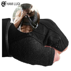 Guantes de ciclismo Unisex de alta calidad invierno cálido bicicleta gimnasio montaña carretera antideslizante personalizado cuero y goma guantes deportivos hombres - Product Image 4