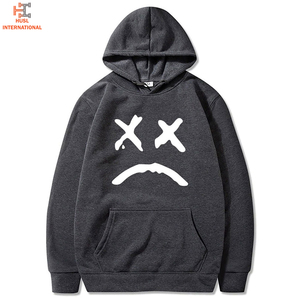 Sweat à capuche pour homme en molleton 100% coton, imprimé sur mesure, épais, pour l'hiver - Product Image 5
