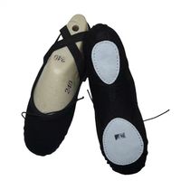 Venta caliente zapatos de baile de ballet zapatos de baile de Ballet de lona elástica suave al por mayor elegante señora Ballet Flats Casual zapatos de mujer