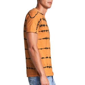 T-shirt homme OEM à manches courtes, été, fin, uni, tendance, col rond, demi-manches, haut pour homme jeune. - Product Image 3