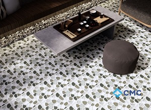 Azulejos de Cerámica para Baño de Alta Calidad CMC Vietnam, Estilo Clásico, Función de Ladrillo Refractario para Habitaciones de Villas, 300x300 mm, Esmalte Metálico, Azulejos Interiores - Product Image 3