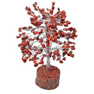 Comprar al por mayor Crystal Red Jasper Wire 300 Chips Tree - Product Image 1
