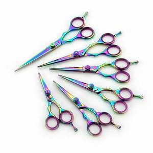 Ciseaux de coiffure professionnels - Ciseaux de coupe de cheveux pour salon de coiffure Lames en acier inoxydable ultra-affûtées Obexa BS-001 Modèle A+ - Product Image 1