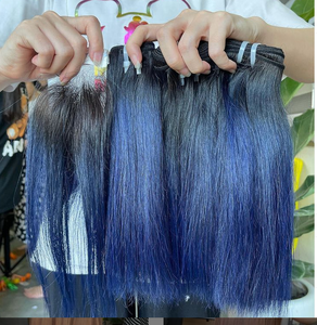 Cabello Remy Vietnamita Sedoso, Largo y Corto, Trama Única, Colores Mixtos de Donante, Precio de Fábrica, Liso - Product Image 1