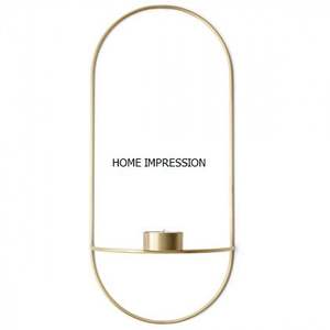 Beautiful Simple Iron Wrought Gold Tabletop Centerpiece <b>Tealight</b> <b>Candle</b> Holder Trendy <b>Candle</b> Holder in Low Price From India - Product Image 5