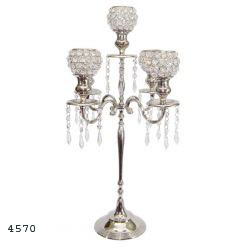 Support de pilier de boule de cristal en métal pour la décoration de noce ou d'hôtel - Product Image 6