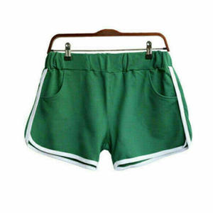 Pantalones cortos deportivos de algodón para mujer, personalizados, a la moda, a precio de fábrica, de Pakistán - Product Image 2