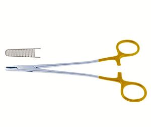 Portaagujas Manual Sarot de acero inoxidable disponible en todos los tamaños y calidades Base de instrumentos quirúrgicos - Product Image 5