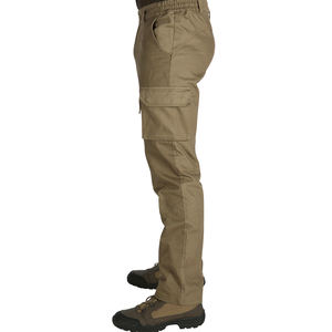 Hombres Pantalones negros 6 bolsillo Cargo Pantalones Hombres Verano Estilo Joggers Gimnasio Pantalones de chándal - Product Image 3