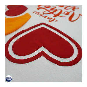 Dae Ha haute température transfert de chaleur vinyle gonflé auto-expansion effet 3D conceptions volumineuses tridimensionnelles pour vêtements - Product Image 6