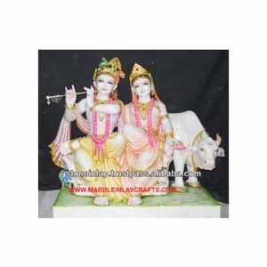 Fabrication de cristal imitation marbre, yoda Radha Krishna - Product Image 1