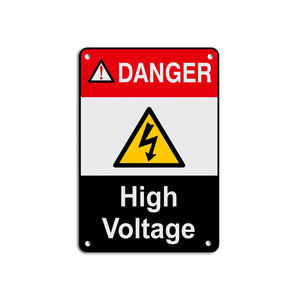 Panneaux de sécurité routière en étain métallique de style rétro personnalisé panneau d'avertissement de trafic hautement réfléchissant produit en étain fabriqué panneau d'impression - Product Image 6