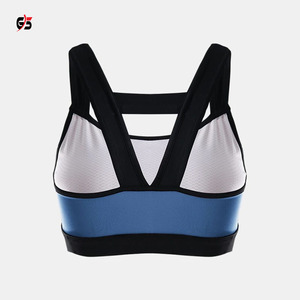 Soutien-gorge de sport en Polyester, Spandex de haute qualité, avec impression de Logo, personnalisé, pour femmes, tenue de Fitness et de Yoga, offre spéciale, 2021 - Product Image 4