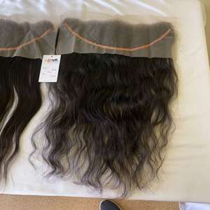 ผู้จำหน่ายผมต่อแบบ HD Lace Frontal Closure คุณภาพสูงแบบดิจิทัล  พร้อมเชือกผูกผมแบบโปร่งใส HD Swiss Lace และผมแท้จากอินเดีย - Product Image 1